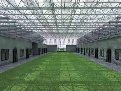 陽光板溫室生態餐廳