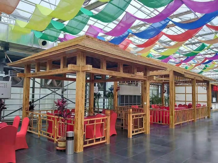陽光板溫室生態(tài)餐廳